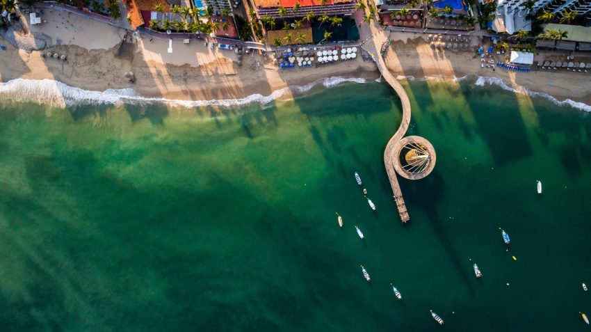 los-muertos-beach-aerial-view